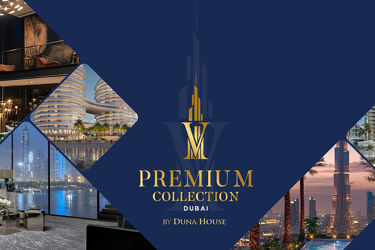 Végel Tamás dubaji ingatlanmárkájának arculattervezése – Duna House Premium Collection